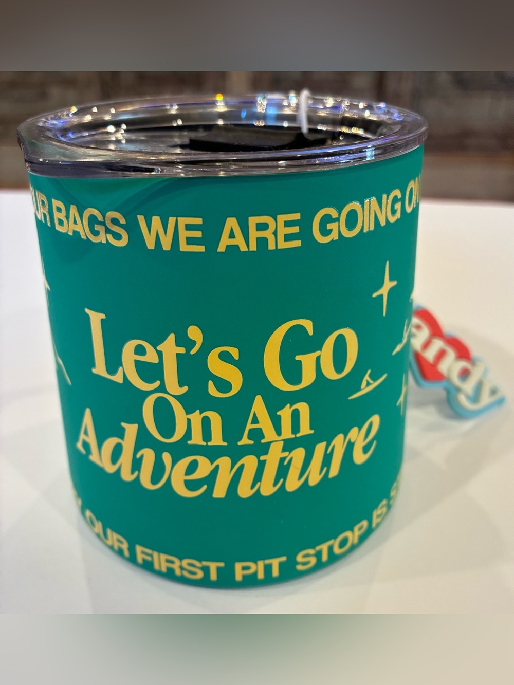 Starbucks x Dandy Worldwide 2026 Adventure 12oz MiiR Mug Tumbler Charms NWT